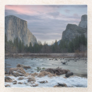 Dessous-de-verre En Verre Vallée de Yosemite