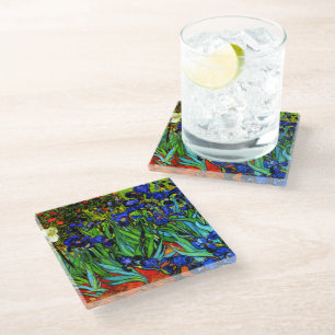 Dessous-de-verre En Verre Van Gogh - Irises, 
