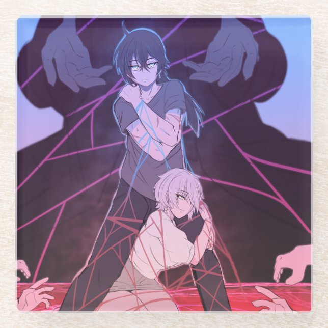 Dessous-de-verre En Verre Vanitas Jeanne Dessous de verre par KamiSama (Devant)