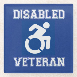 Dessous-de-verre En Verre Vétérinaire handicapé