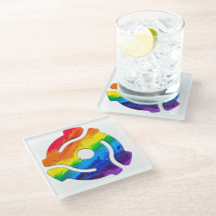 Dessous-de-verre En Verre Vibran de l'adaptateur d'enregistrement SlipperyJo