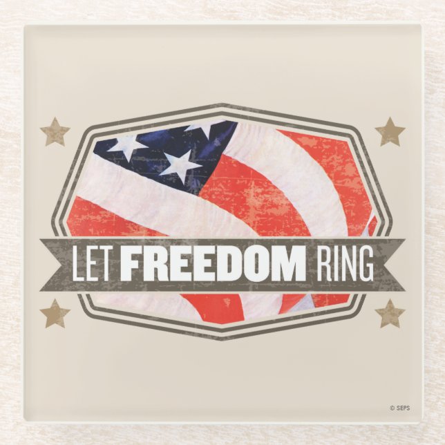 Dessous-de-verre En Verre Vieille gloire (Devant)