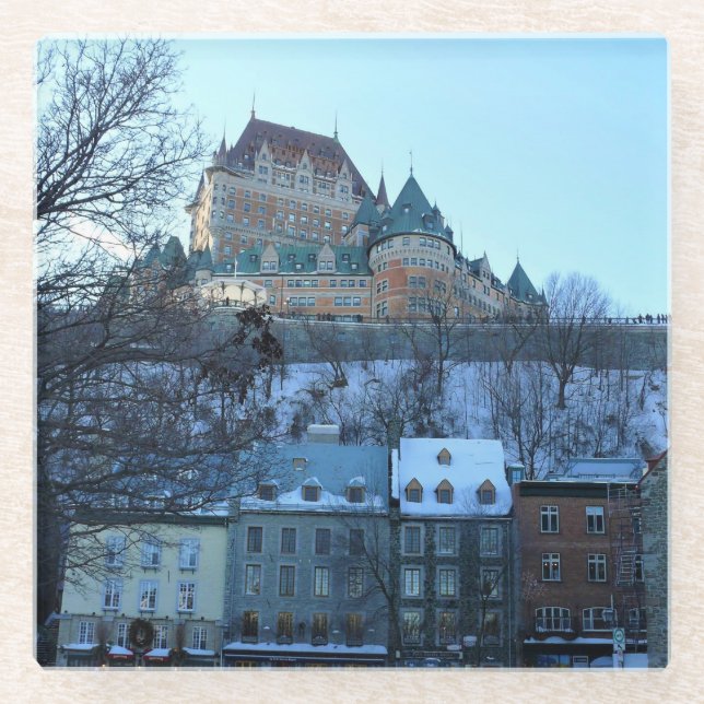 Dessous-de-verre En Verre Vieux Québec, Québec, Canada (Devant)