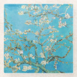 Dessous-de-verre En Verre Vincent van Gogh - Fleur d'amandes<br><div class="desc">Almond Blossom / Branches with Almond Blossom - Vincent van Gogh,  Oil on Canvas,  1890</div>