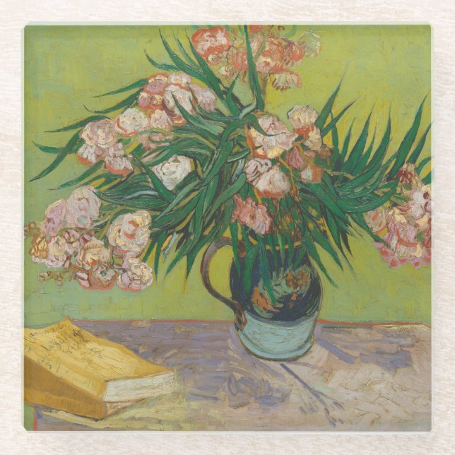 Dessous-de-verre En Verre Vincent Van Gogh Oleander (Devant)