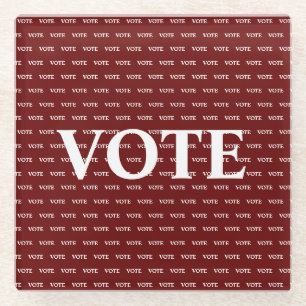 Dessous-de-verre En Verre Vote