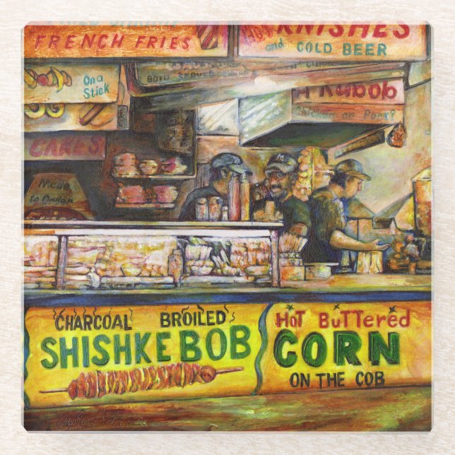 Dessous-de-verre En Verre Vous ne pouvez pas rivaliser avec cela (Devant)