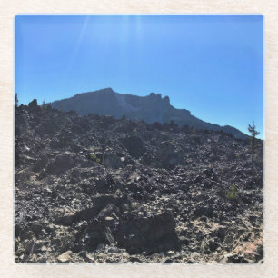 Dessous-de-verre En Verre Vue de Paulina Peak, Oregon