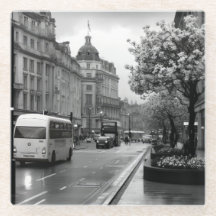 Vue élégante sur rue