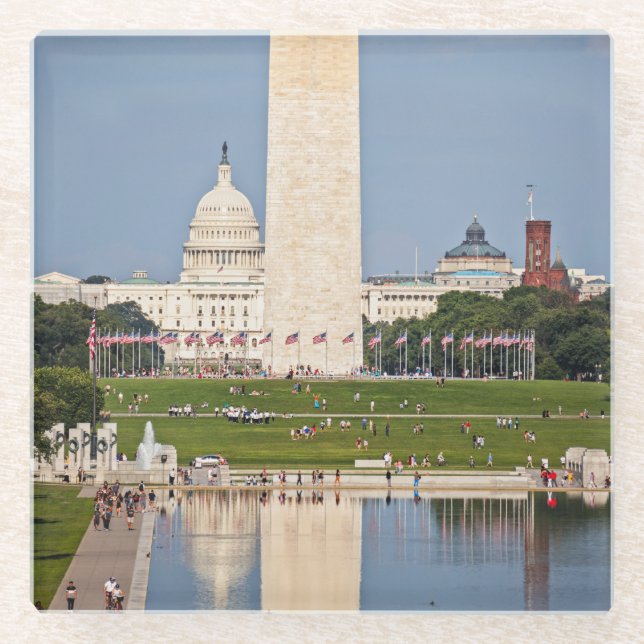 Dessous-de-verre En Verre Washington (Devant)