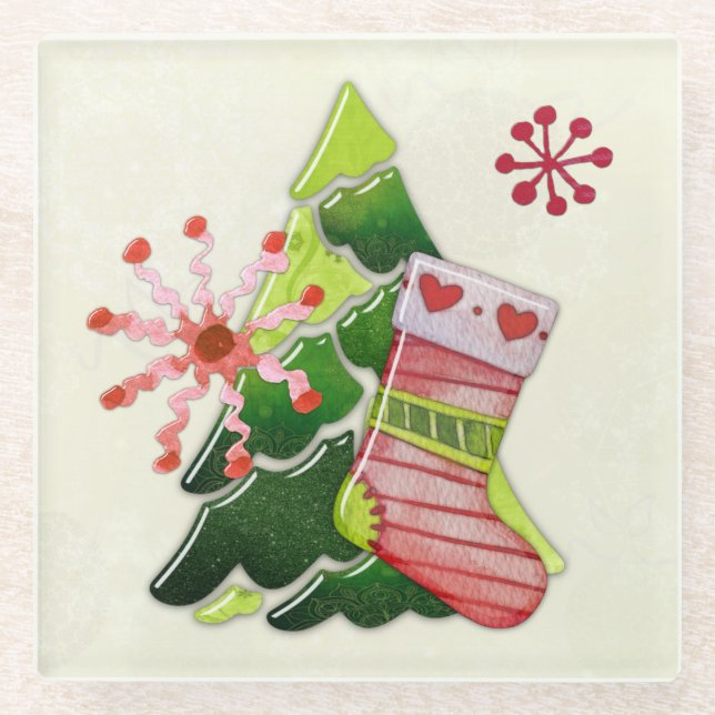 Dessous-de-verre En Verre Whimsey (Devant)