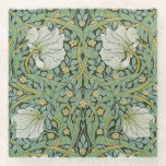 Dessous-de-verre En Verre William Morris - Pimpernel<br><div class="desc">Pimpernel - William Morris,  Conception répétée pour textiles,  1876</div>