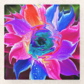 Dessous-de-verre En Verre yo de dessous de verre de fleur