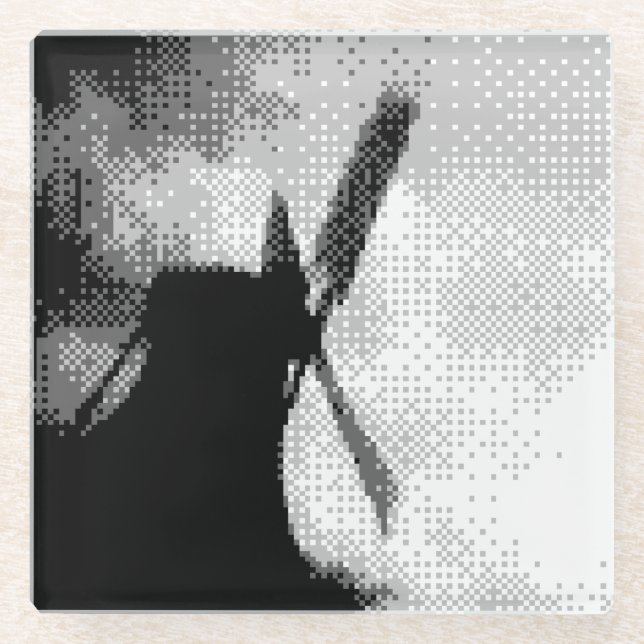 Dessous-de-verre En Verre zaanse schans (Devant)