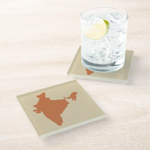 Dessous-de-verre En Verre Zest Spice Moods Inde