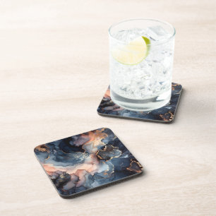 Dessous-de-verre Encre alcoolique bleu foncé
