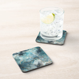 Dessous-de-verre Encre alcoolique bleue