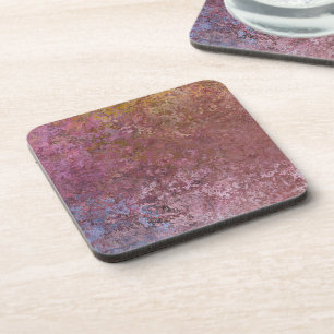 Dessous-de-verre Encre d'alcool terrestre Abstraite