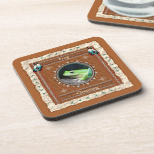 Dessous-de-verre Énergie de Purification de Grenouille