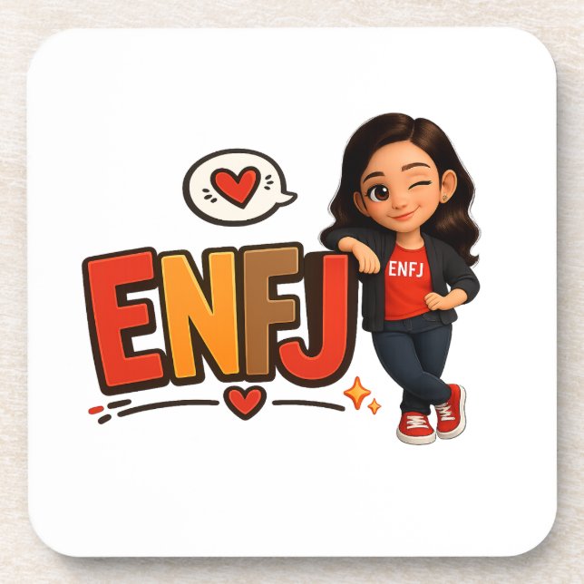 DESSOUS-DE-VERRE ENFJ (Devant)