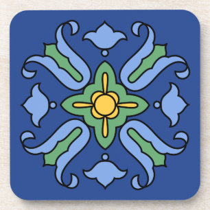 Dessous-de-verre Ensemble de mosaïques de Catalina Island des ann