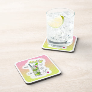 DESSOUS-DE-VERRE ENSEMBLES DE SOUS-VERRE EN LIÈGE - ART DE COCKTAIL