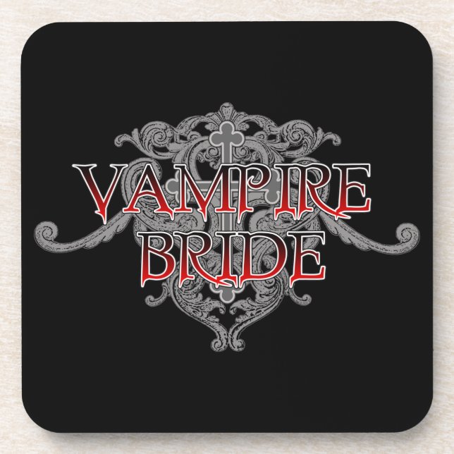 Dessous-de-verre Épouse vampire (Devant)