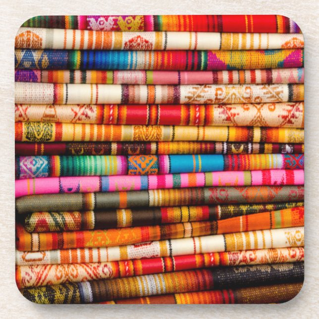 Dessous-de-verre Équateur, région de Quito, marché d'artisanat otav (Devant)