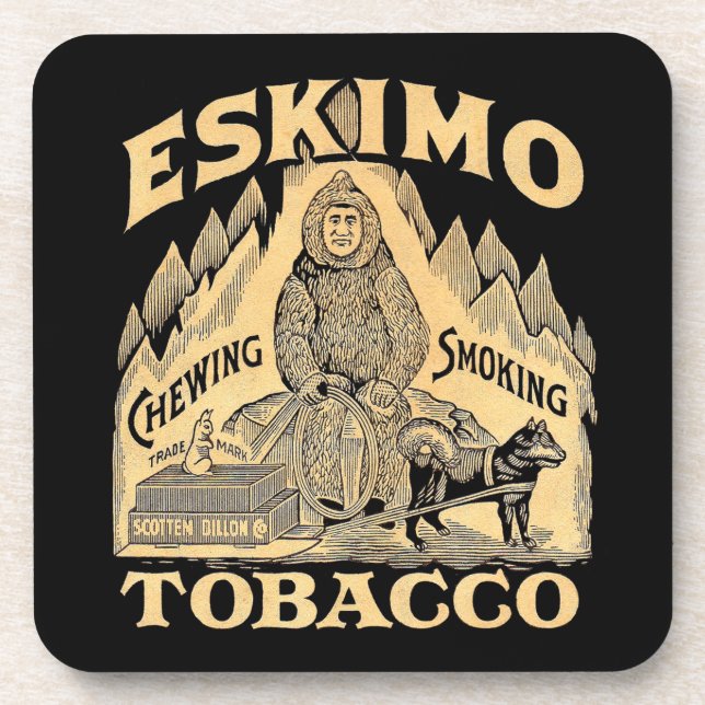 Dessous-de-verre Eskimo Tobacco (Devant)