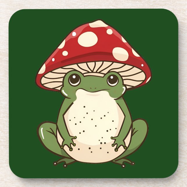 Dessous-de-verre Espèce de grenouille géante (Devant)