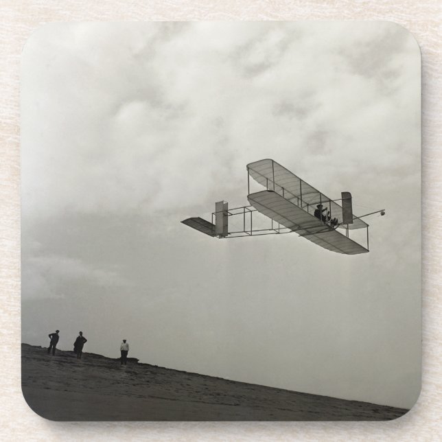 Dessous-de-verre Essai de planeur Vol Aviation Wright Brothers (Devant)