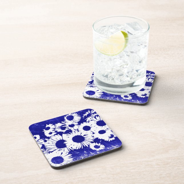 Dessous-de-verre Éster sauvage de la Nouvelle-Angleterre (Côté Droit)