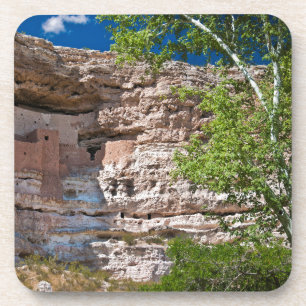 Dessous-de-verre États-Unis, Arizona. Château de Montezuma, Les Rui