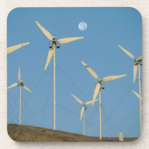 Dessous-de-verre États-Unis, Californie, Altamont Pass, générateurs