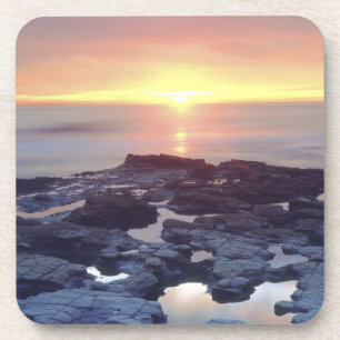 Dessous-de-verre États-Unis, Californie, San Diego. Marée de Sunset