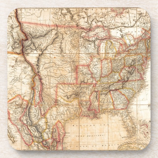 Dessous-de-verre États-Unis d'Amérique 12 (Devant)