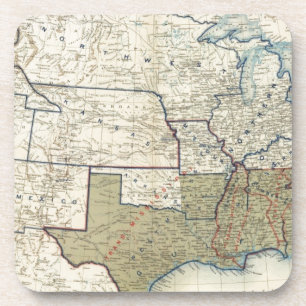 Dessous-de-verre États-Unis Juin 1864