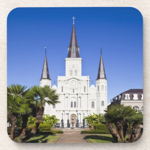 Dessous-de-verre États-Unis, Louisiane, La Nouvelle-Orléans. Quarti
