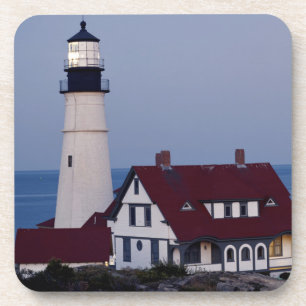 Dessous-de-verre États-Unis, Maine, Portland, Cape Elizabeth, Phare