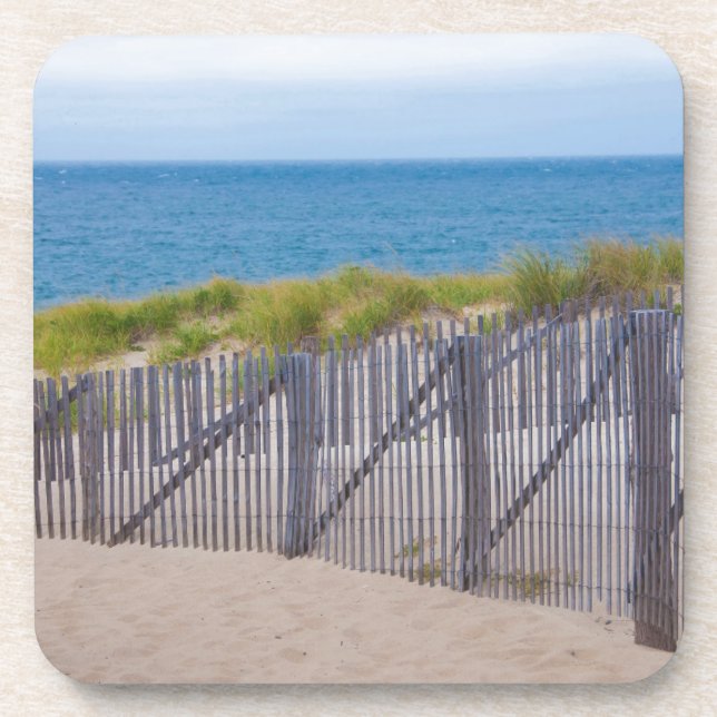 Dessous-de-verre États-Unis, Massachusetts. Dunes et sentier (Devant)