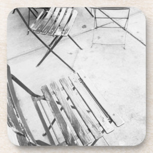 Dessous-de-verre États-Unis, NEW YORK : chaises de café à New York