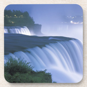 Dessous-de-verre États-Unis, New York, chutes du Niagara. American