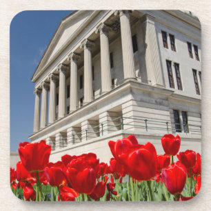 Dessous-de-verre États-Unis, Tennessee, Nashville. Tennessee histo