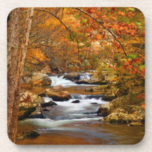 Dessous-de-verre États-Unis, Tennessee. Rushing Mountain Creek