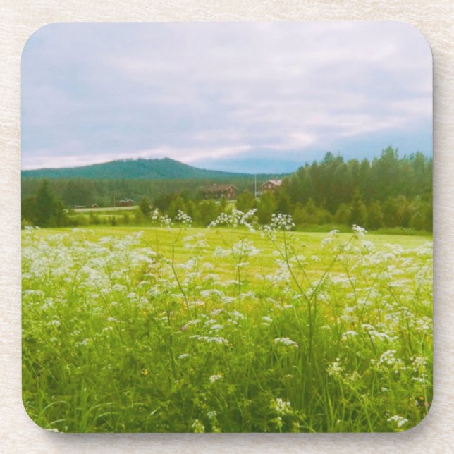 Dessous-de-verre Été à Hälsingland - Helsingia  (Devant)