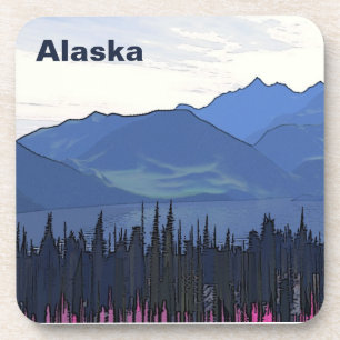 Dessous-de-verre Été extrême nord