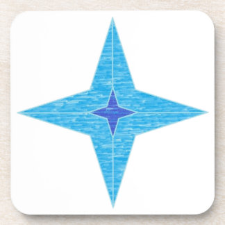 Dessous-de-verre Étoile bleue