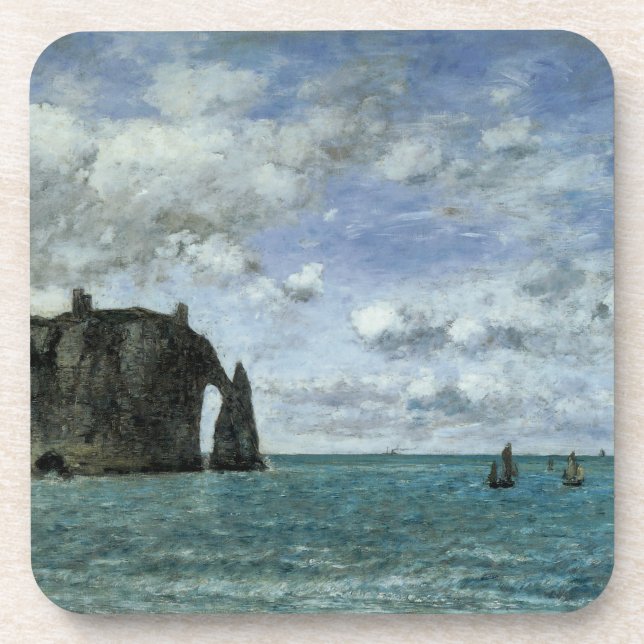 Dessous-de-verre Etretat, Porte d'Aval (Devant)