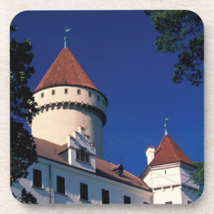 Dessous-de-verre Europe, château de Konopiste, République tchèque,