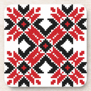Dessous-de-verre Europe de l'Est Motif, folklore traditionnel, folk